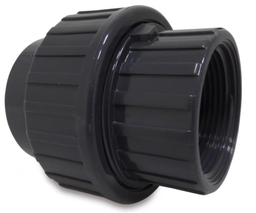 [04282] Druk PVC schroefkoppeling 40mm x 5/4F