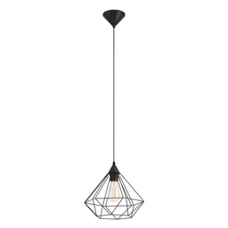 [70447] Eglo Tarbes hanglamp 325mm 1x E27 zwart