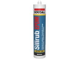 [72832] SOUDAL SILIRUB EPDM - 300ML ZWART