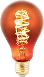 [74184] Eglo LED lamp peer m/spiraal copper E27 4W 50lm 2000K