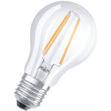 [74599] LED retr CLA60 E27 7W WW FIL 2x