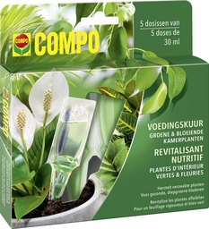 [76767] Compo herstelkeur voor kamerplanten 5x 30ml