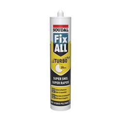 [77333] Soudal Fix-All turbo zwart 290ml