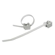 [78876] Legrand kabelband + steunstuk grijs (10st)