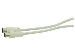 [79134] Profile snoer coax 100HZ 5m wit