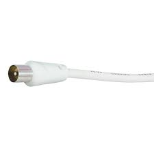 [79137] Profile snoer coax 3m wit