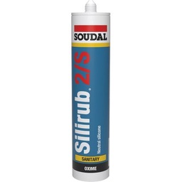 [81851] Soudal silirub 2S neutrale silicone transparant-grijs - 300ml