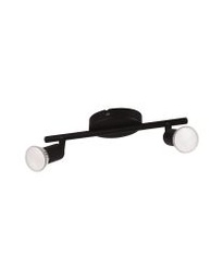 [82499] Eglo Trastanello-Buzz LED opbouwarmatuur 2x 3W GU10 zwart