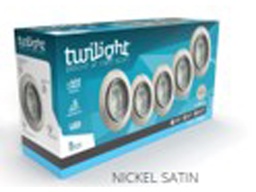 [82530] Twilight NEO inbouwspot IP20 6500K nick satin 5W 400Lm (5st)