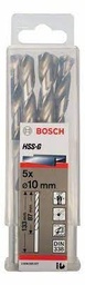 [82593] BOSCH - 5X METAALBOOR HSS-G DIN338 10