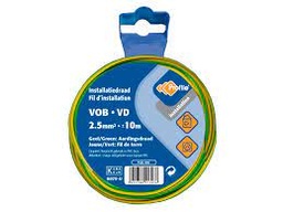 [10067] VOB 1,5 GEEL/GROEN 25M BLISTER