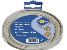 [10077] VTLBP 2X0,75 WIT 25M BLISTER