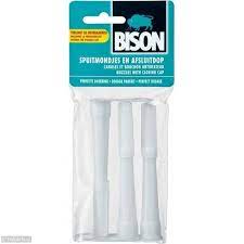 [10992] Bison spuitmondjes (3) en afsluitdop (1)