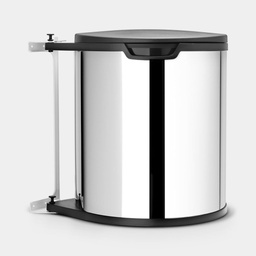 [11466-0] Brabantia Built-in inbouwemmer brilliant steel 15l